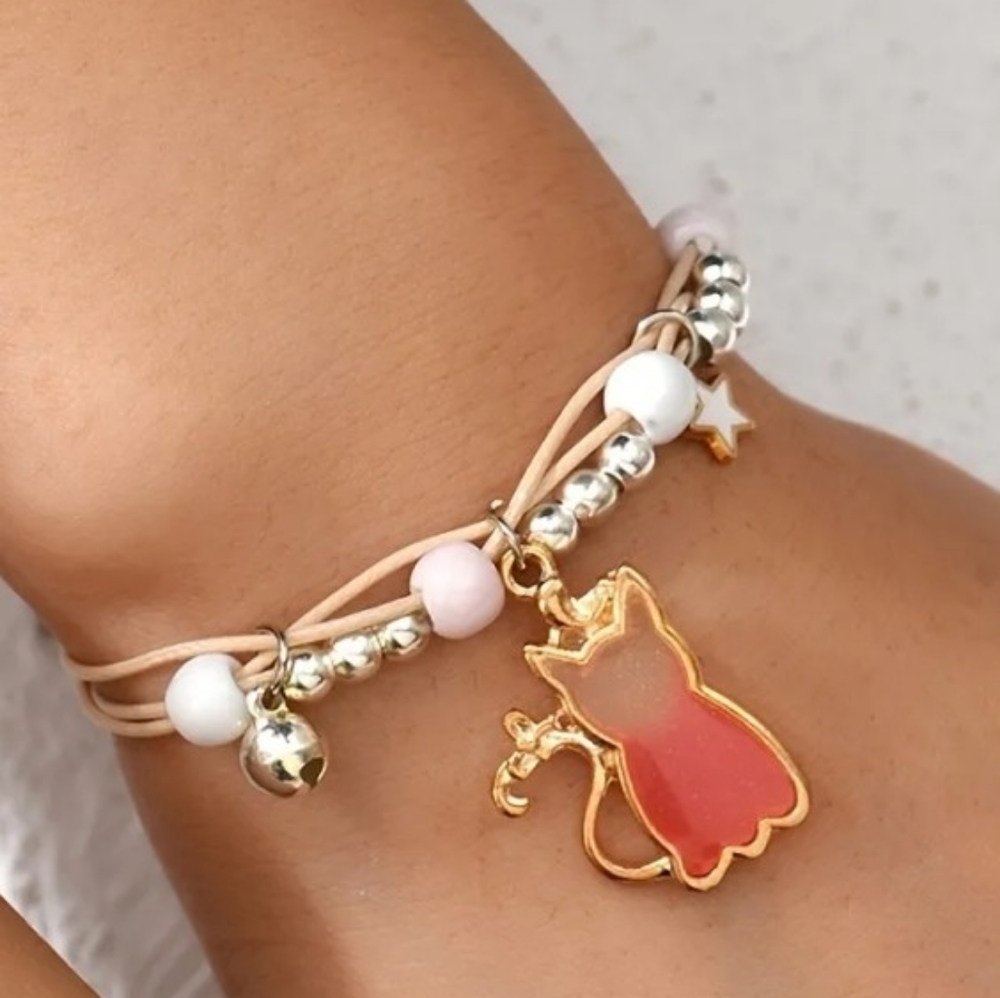 3/$25-Super Cute cat bracelet